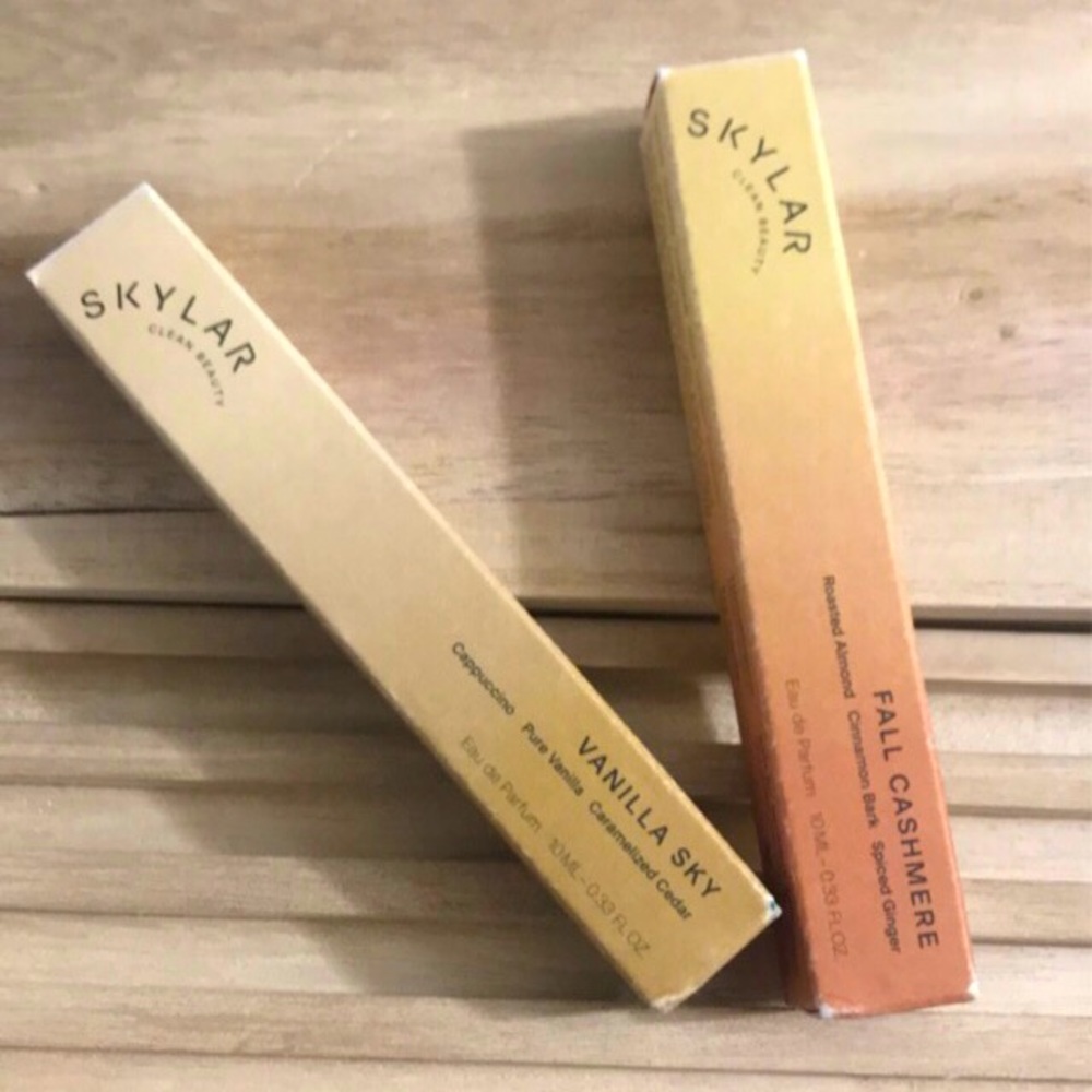 Skylar Vanilla Sky + Fall Cashmere perfume LE 10mL